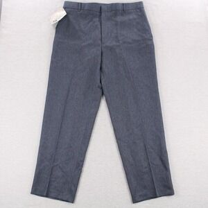 Vintage Levi's Action Slacks Pants Mens Size 36x30 Blue Polyester NEW